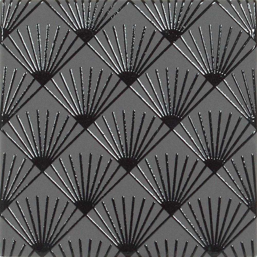 Picture of Jazz Flapper Shadow 6" x 6" Matt Porcelain Tile