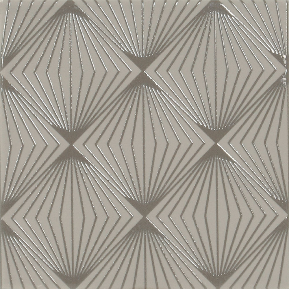 Picture of Royal Grey Velvet 6" x 6" Glossy Porcelain Tile