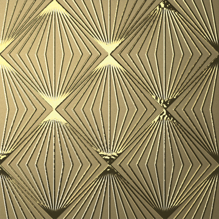 Royal Gold 6" x 6" Matt Porcelain Tile