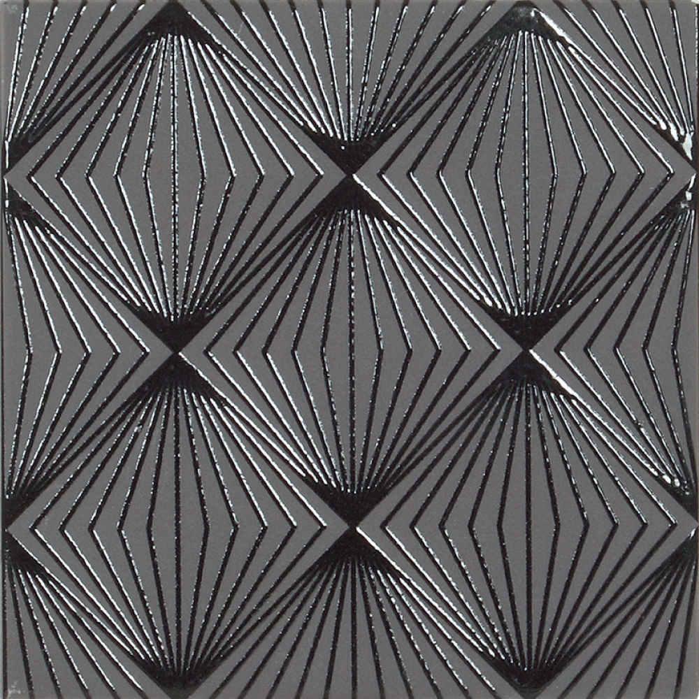 Picture of Royal Flapper Shadow 6" x 6" Matt Porcelain Tile