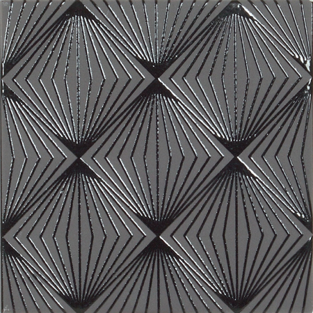 Royal Flapper Shadow 6" x 6" Matt Porcelain Tile