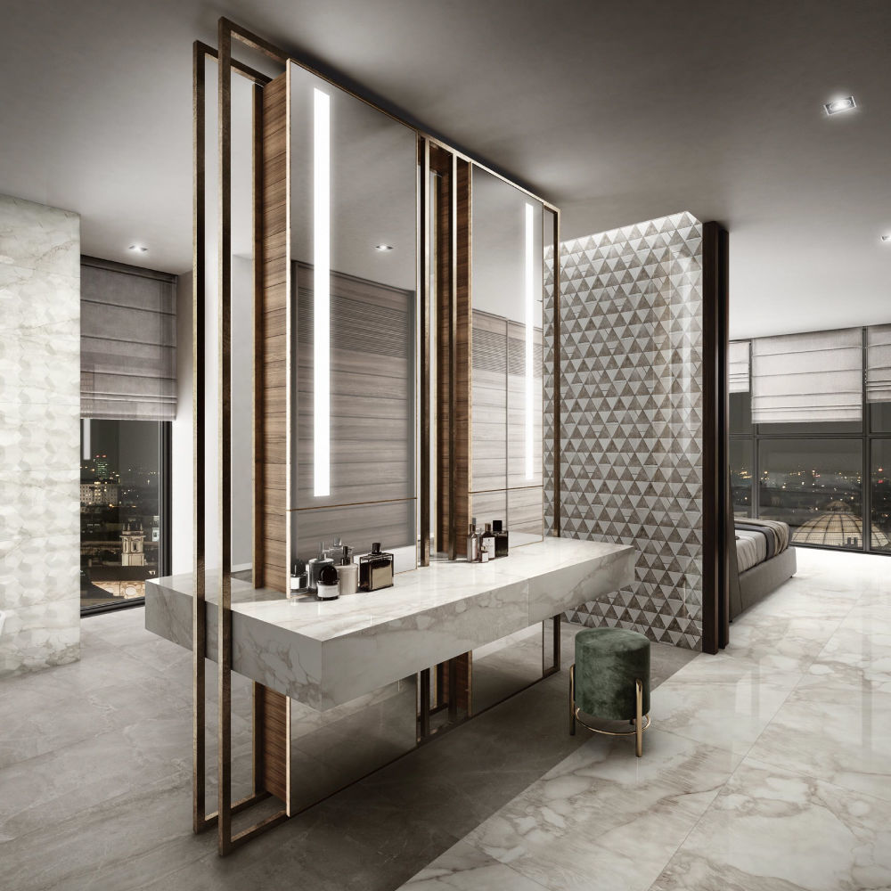 Valentino Porcelain Tile, Brick Velvet Supreme Gray - | HINTEX