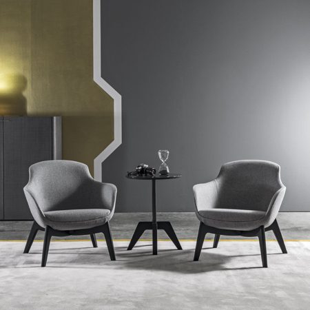 Siena Armchair with Fixed Base