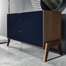 Picture of Viadurini 54" x 21" Chest of Drawers, 34" High