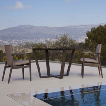 Picture of Trastevere Viceversa 55" x 55" Square Outdoor Table