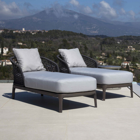 Lungotevere Outdoor Chaise Longue