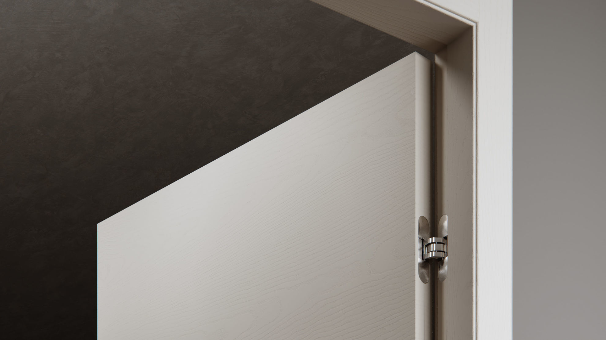 Modern Interior Door EON Pure White Ash Universal 36 x 80