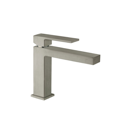Quadro Single Handle Lavatory Faucet With Lever Handle Nickel