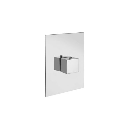 Quadro 3/4" Thermostatic Valve Only in Chrome