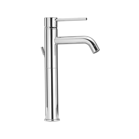 Oden tall lavatory faucet for vessel Chrome