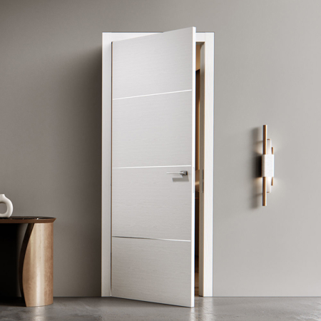 Modern Interior Door EON Pure White Ash Universale 3'0" x 6'8"