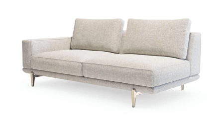 Milton MIT04 Side Unit Right or Left Backcushions Polished Champagne