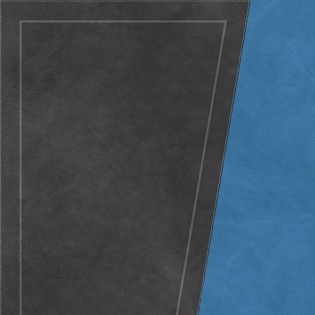 Korium Anthracite Blue Diagonal A 48"x110"Porcelain Tile