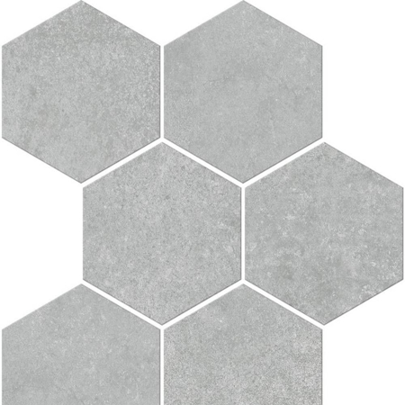 Atrium Mosaico Grey Matt 10"x11,2" Porcelain Tile