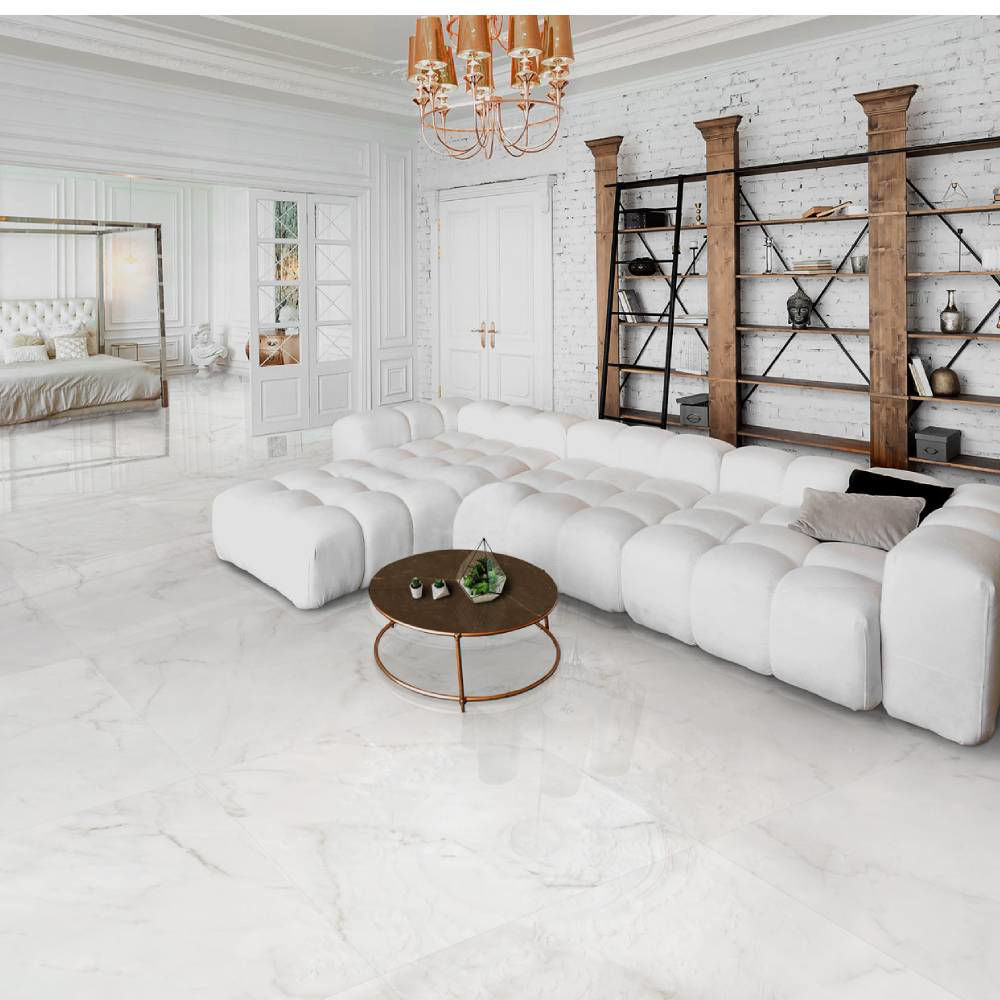 Monochrome & Patterned 24”x48” Porcelain Tile - | HINTEX | Home