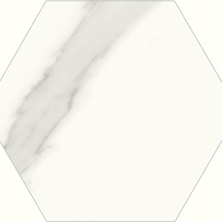 Mosaico White Soul Shiny 12,4"x12,4" Porcelain Tile