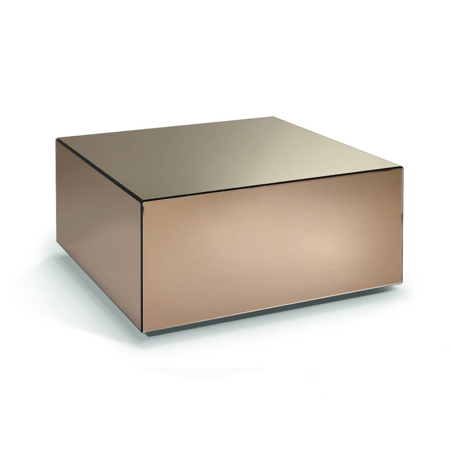 Cube High Coffee table Bronzed
