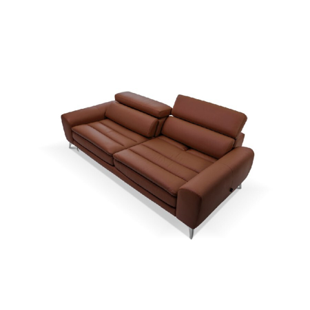 Fiori Two Seat Brown Sofa