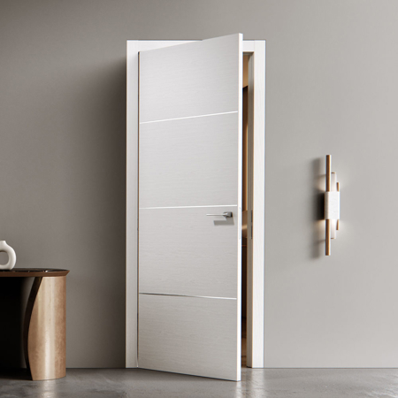 Modern Interior Door EON Pure White Ash Universale 2'8" x 8'0"