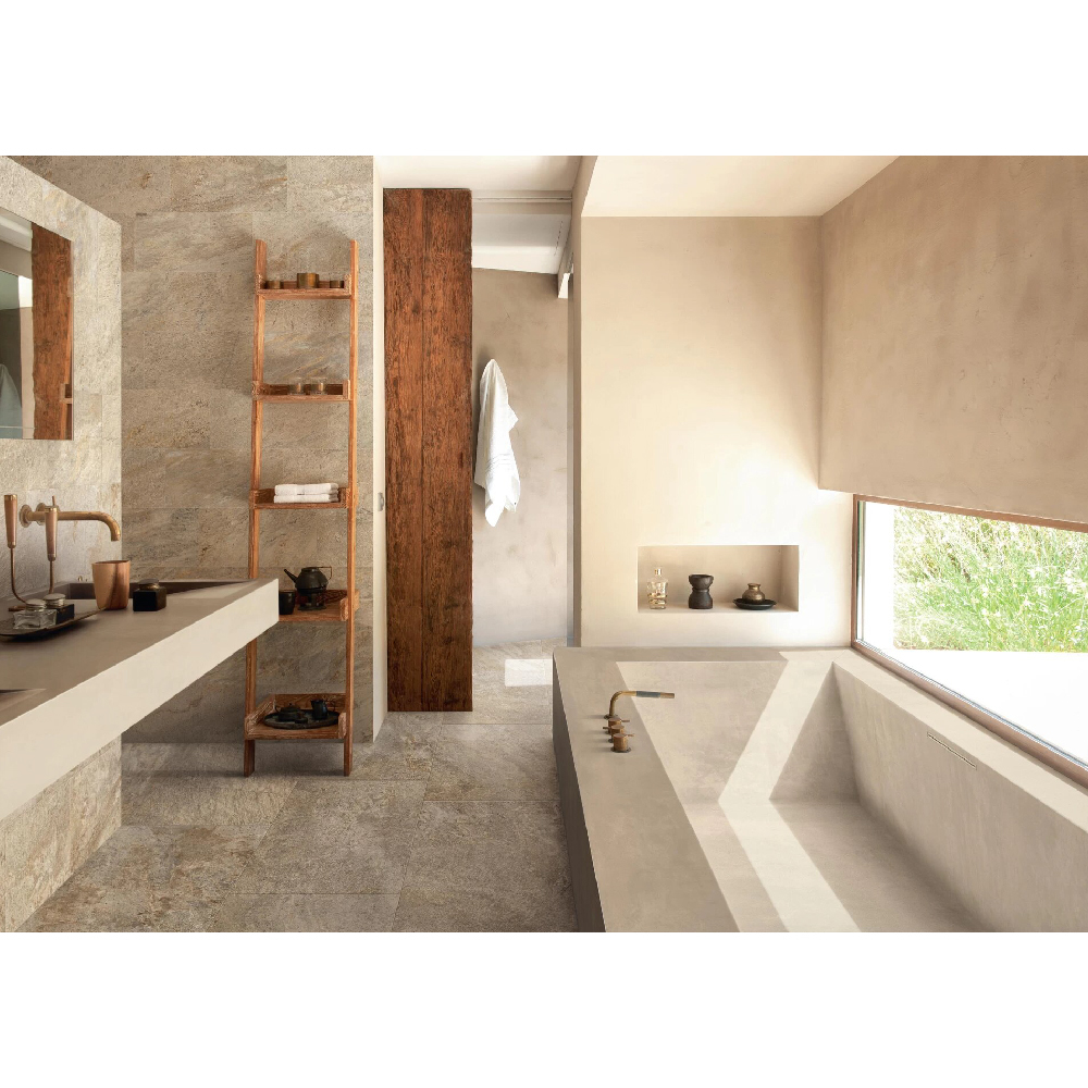 Norde Platino Roccia Textured Rectified 12