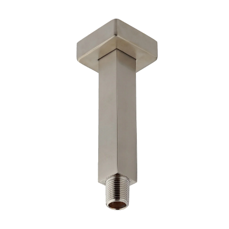 6" Ceiling Mount Shower Arm With Square Flange