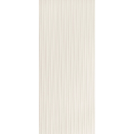3D Wall Plaster Combed White Matt Rectified 20" x 48"