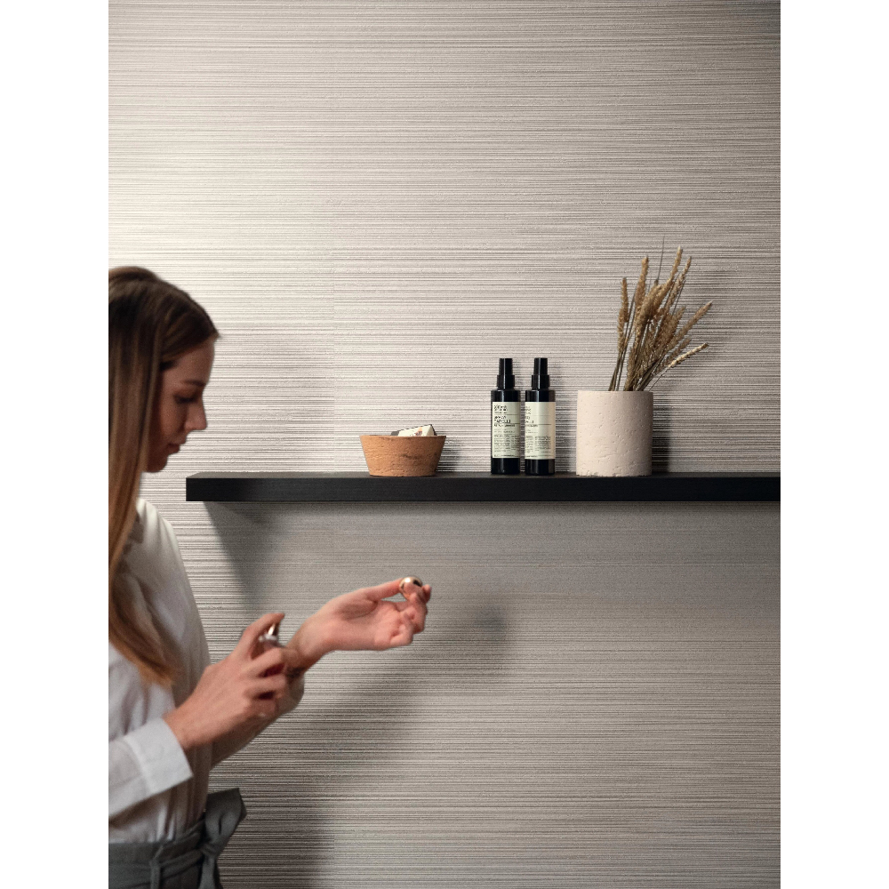 3D Wall Carve Chisel Ivory Matt Rectified 16