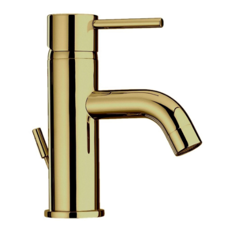 Elba Single Handle Lavatory Faucet  Matt Gold