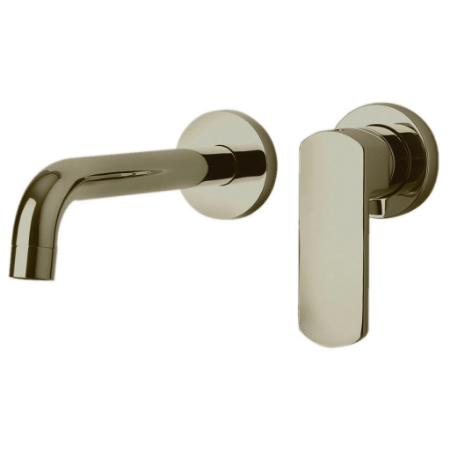 Novello Wall Mount Lavatory Faucet Brushed Nickel