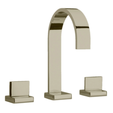 Novello Roman Tub With Lever Handles Brushed Nickel