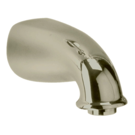 Ornellaia Brass Tub Spout Wall Mount Brushed Nickel