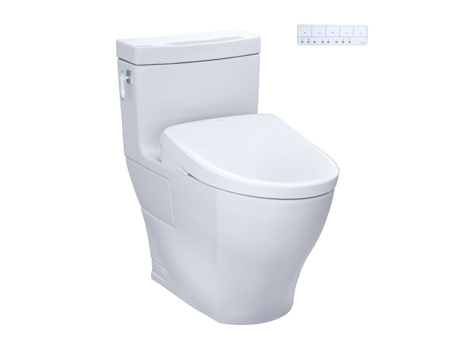 AIMES® - WASHLET®+ S7A ONE-PIECE TOILET - 1.28 GPF With Auto Flush