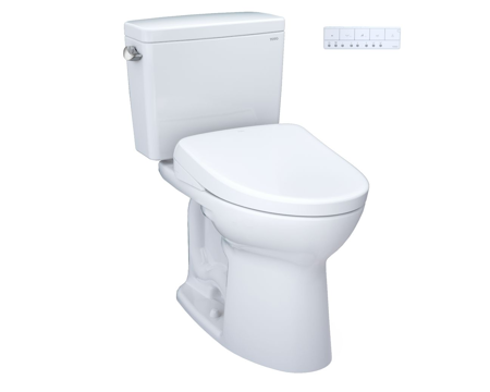 DRAKE® WASHLET®+ S7 TWO-PIECE TOILET - 1.6 GPF - UNIVERSAL HEIGHT - 10" ROUGH-IN With Auto Flush