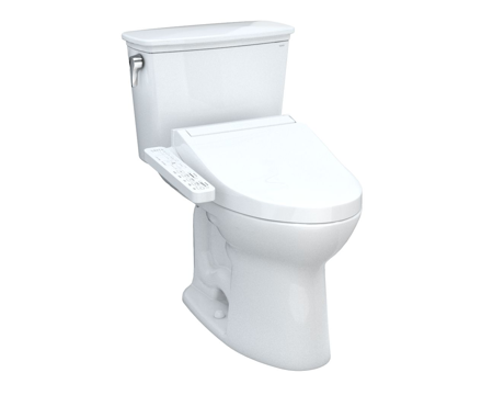 DRAKE® TRANSITIONAL WASHLET®+ C2 TWO-PIECE TOILET - 1.28 GPF - UNIVERSAL HEIGHT 10" ROUGH-IN