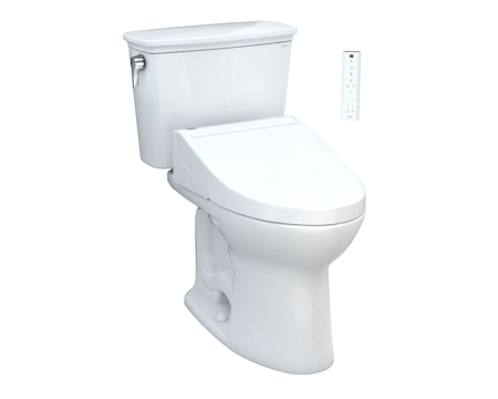 DRAKE® TRANSITIONAL WASHLET®+ C5 TWO-PIECE TOILET - 1.28 GPF - UNIVERSAL HEIGHT 12" ROUGH-IN