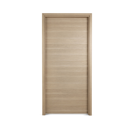 Urban Door Liso White Oak 2'-8" x 6'-8" Pre-Hung Interior Left