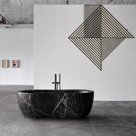 Fida Oval Stone Bathtub