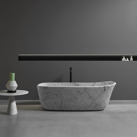 Dafne Oval Stone Bathtub Marble