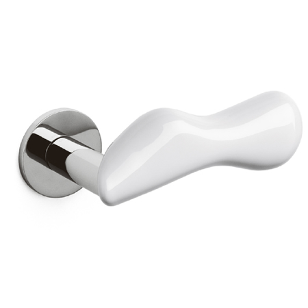 Chelsea Bright Chrome + White Handle