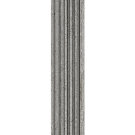 Travertine Mosaic Nativa Vena Lux Minibaguete 3D 12" x 48" 3/8"