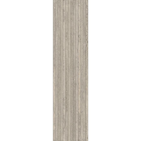 Travertine Mosaic Nativa Falda Tibur Listellato Vena 6"X48" 3/8"