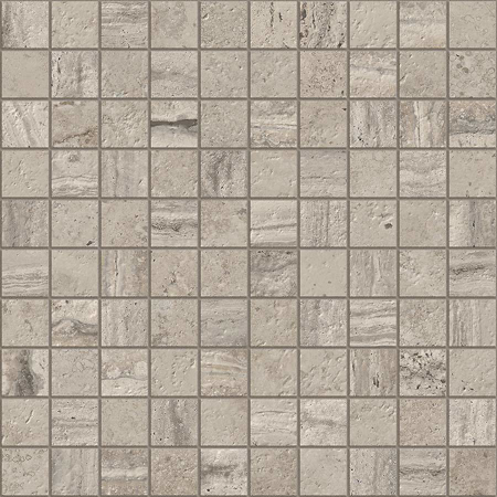 Travertine Mosaic Nativa Falda Tibur 100 Tessere 12"X12" 3/8"