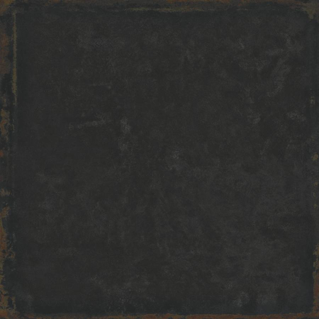 Steel Black Natural 23.45" x 23.45" Porcelain Tile