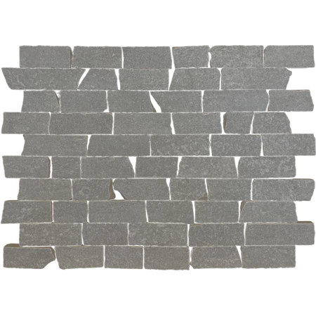Ciment Ash Nat. Mosaico Broken 12.01" x10.83" Porcelain Tile