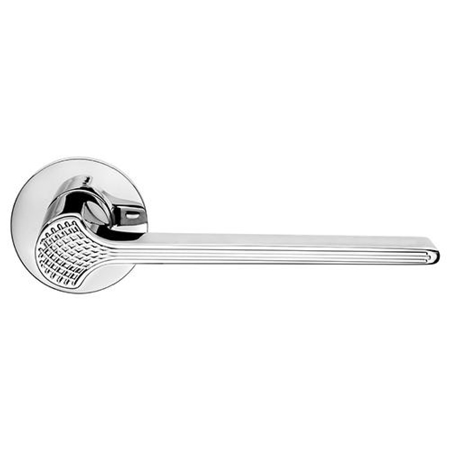 Ginkgo Biloba Polished Chrome Handle