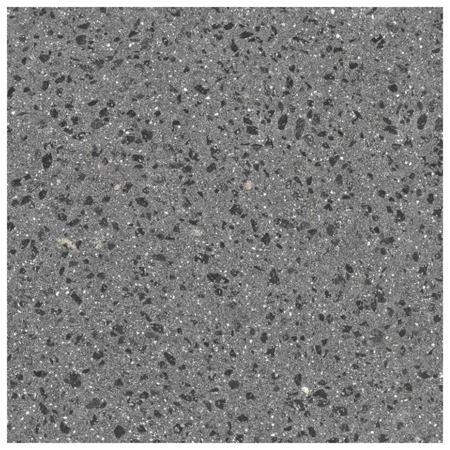 Terrazzo Charcoal rett 24"x24"