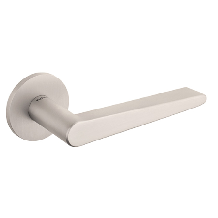 Faro Lever Handle, Nickel Pearl