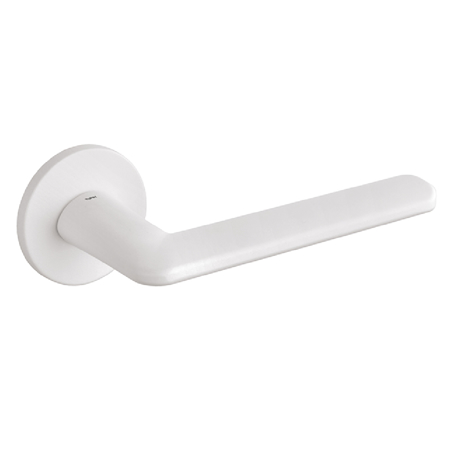 Leon Lever Handle, White Pearl