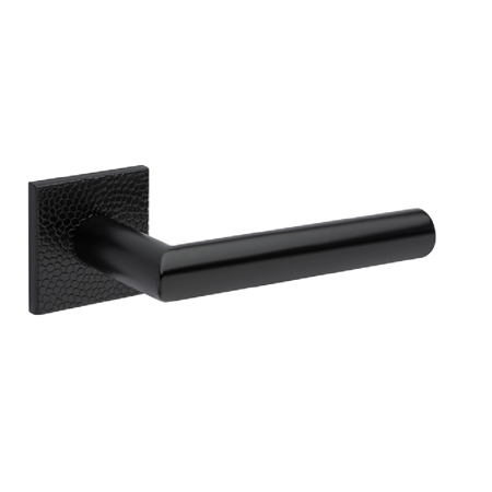 Silves Pebbles Lever Handle, Black Pearl