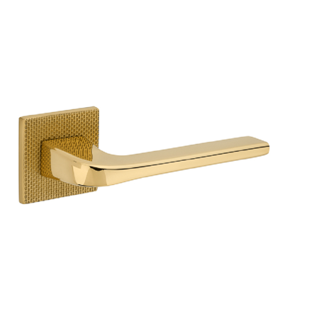 Mértola Waterfall Lever Handle, Satin Brass